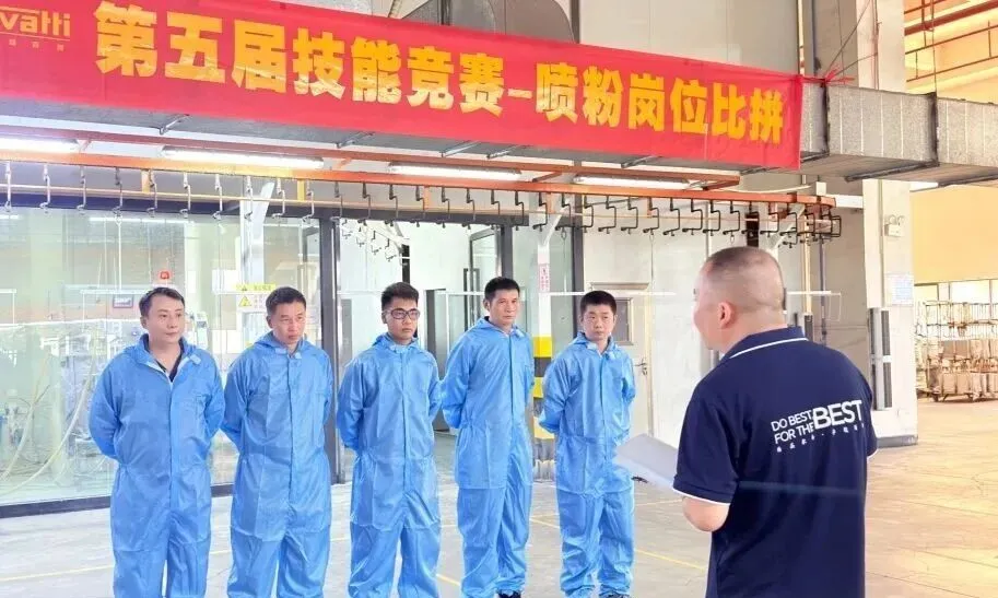 喷粉！一家知名企业开展喷粉技能比拼，企业产品在海外大卖！