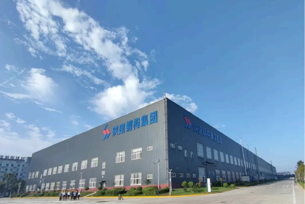 【喷粉】陕建钢构生产线技改项目，顺利启动！